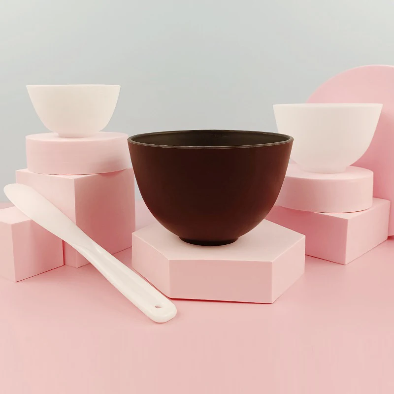 Kit d'outils de soins de la peau du visage pour filles, ensemble de 2/3/4/5 pièces pour bol de mélange de masques, fournitures de maquillage de beauté pour femmes