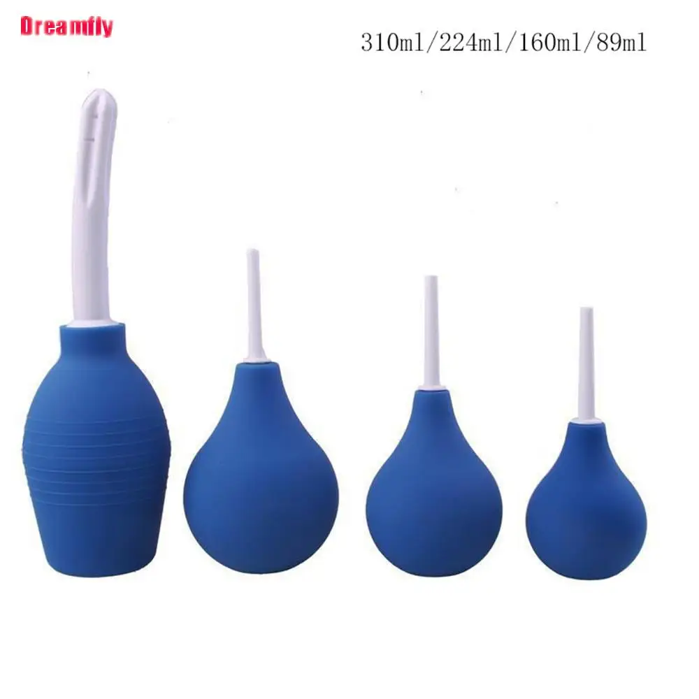 1Pc Enema Cleaning Container Vagina & Anal Cleaner Douche Bulb Design Medical Rubber Health Hygiene Tool Sex Toys For Woman/Man