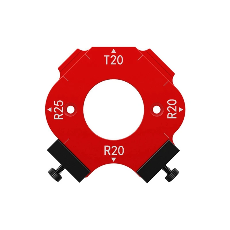 Woodworking Router Templates Arc Angle Positioning Template, Inner/Outer Corner Arc Mold, Reusable Positioning Tools