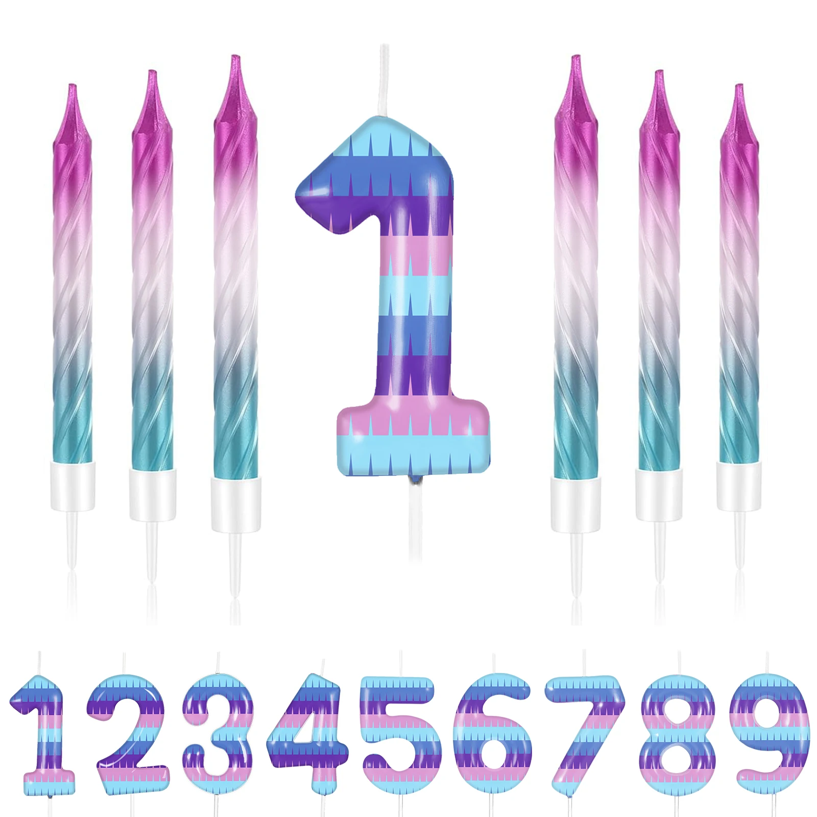 Candle Supplies Video - Bougies d'anniversaire pour jeux vidéo, 7