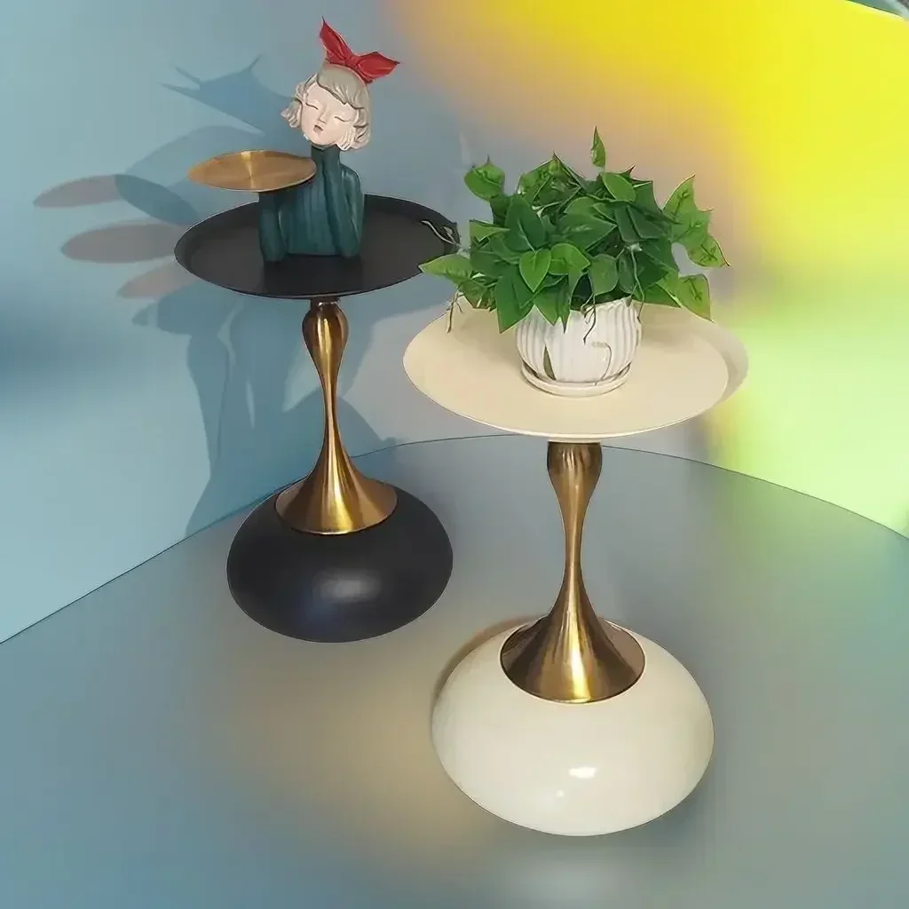 

Sofa Side Table Living Room Coffee Tables Modern Simple Small Corner Tables Balcony Round Table Bedside Mesas Nordic Furniture