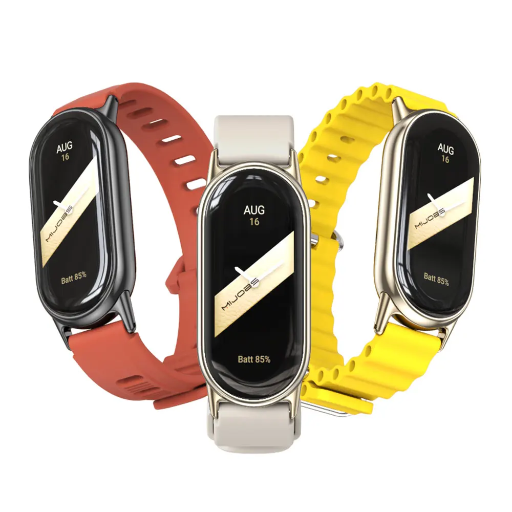 Mi Band 10 Strap for Mi Band 9 Wrist Band for Xiaomi Smart Band 8 Watch Band For Mi Band 8 Bracelet Silicone Accessories