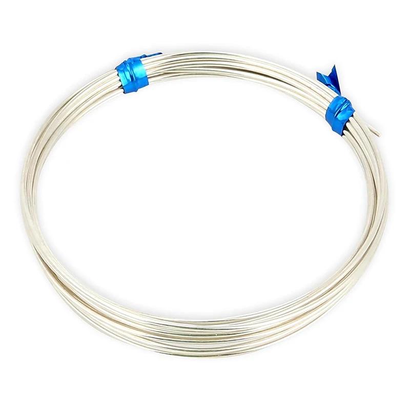 2M 0.3-1.0mm 925 Sterling Silver Wire For Jewelry Making Half Hard Round Sterling Silver Jewelry Wire Accessories Jewelry DIY