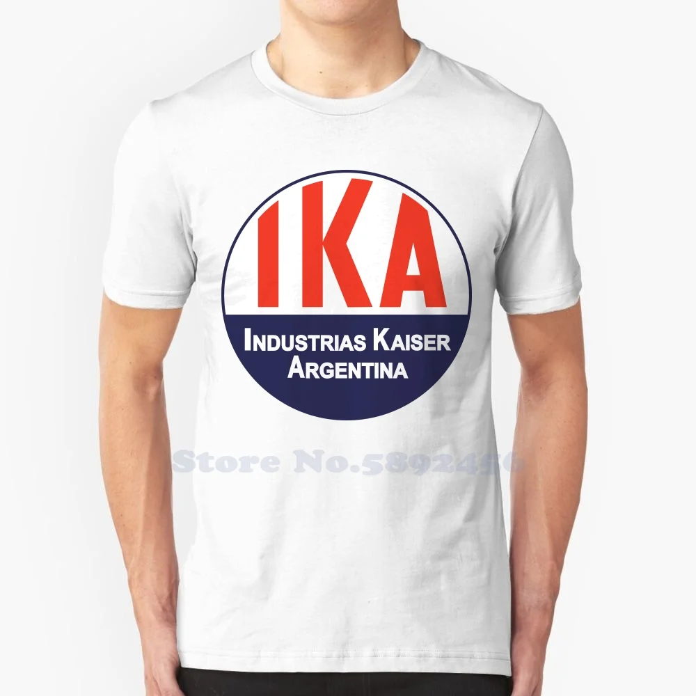 Industrias Kaiser Argentina Logo High-quality T Shirts Fashion T-shirt New 100% Cotton Large Size Tee