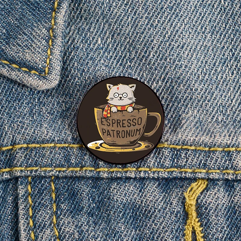 Feminism Is For Everyone Groovy Floral Pin Custom Brooches Shirt Lapel teacher Bag backpacks Badge gift brooches pins for women