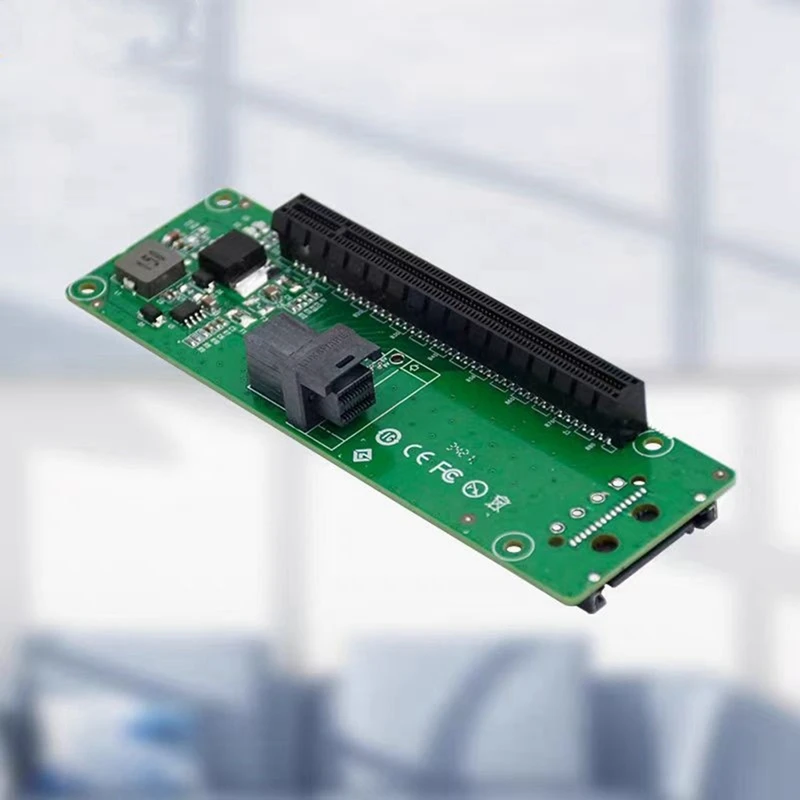 1พอร์ต PCIe ช่องเสียบการ์ดขยายตัว SFF-8643กับ PCIe อะแดปเตอร์ช่อง X16กับขั้วต่อพลังงาน15Pin