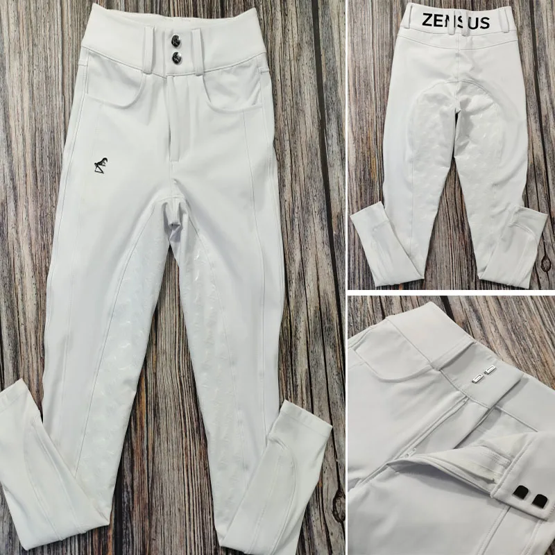 white-equestrian-leggings-women-sport-tights-full-silicone-4-ways-stretch-horse-riding-pants-with-phone-pockets-riding-clothing