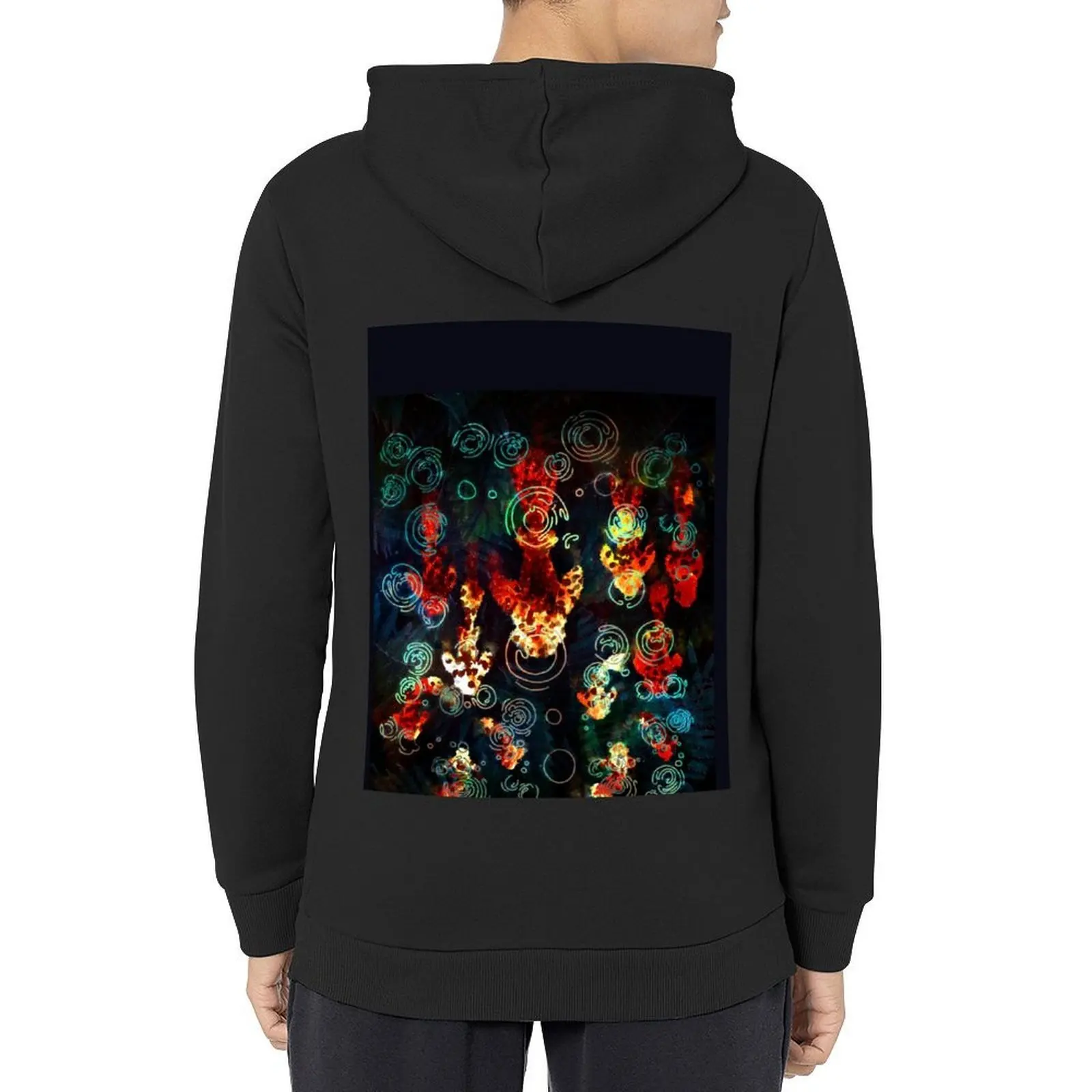 

The Wildfire - Tsevhu Visual Poetry Hoodie mens clothes autumn anime clothes anime clothing new hooded tee