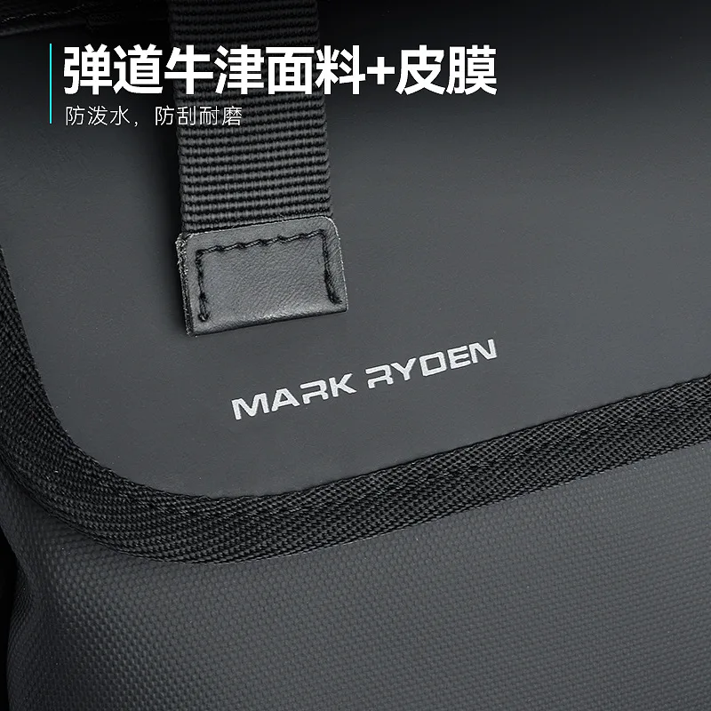 Imagem -04 - Mark Ryden Mochilas Impermeáveis para Adolescentes Mens Travel Computador Bagpack Notebook Bolsa Laptops 18 19