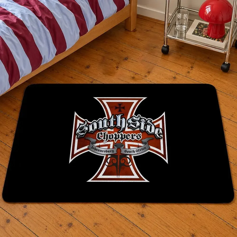 Brand West Coast Customs WCC Lowrider Floor Mat Soft Flannel Entrance Doormat Non-Slip Washable Rug For Bedroom Home Decor