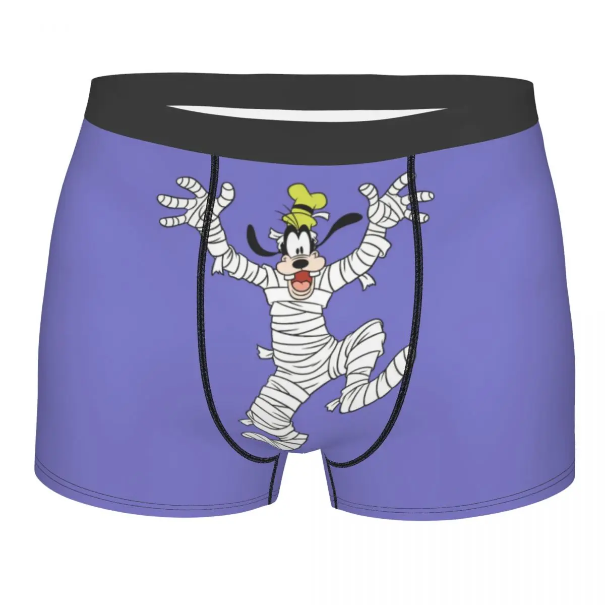 

Нижнее белье с героями мультфильмов Goofy на заказ, мужские шорты-боксеры с принтом, трусы, дышащие трусы