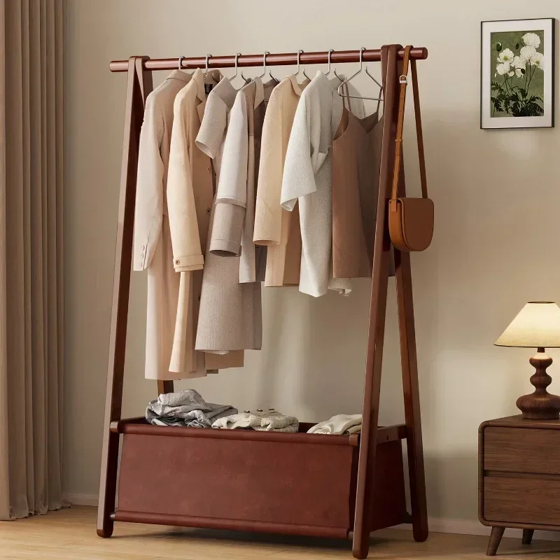 New model Floor-to-ceiling coat rack, bedroom home storage, living room entrance foldable door rack, simple hanger
