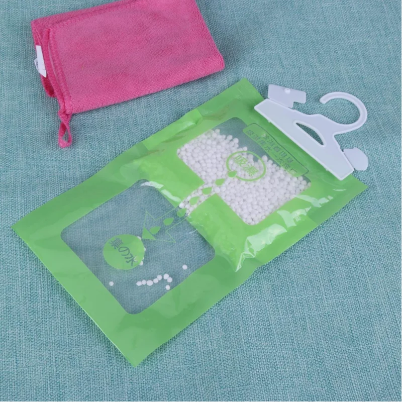 1/2PCS Moisture Absorbers Portable Dehumidifiers Dry Bag Hangable Closet Indoor Desiccant Effectively Trapping Extra Moisture