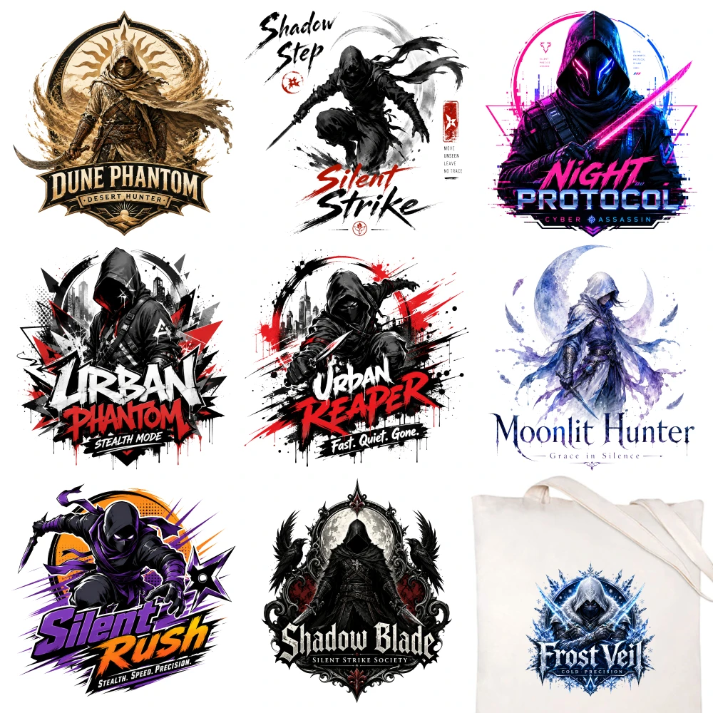 9 Pcs Dune Phantom Shadow Step Night Protocol Urban Phantom Urban Reaper Moonlit Hunter Silent Rush Shadow Blade