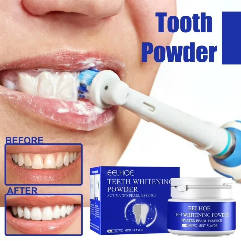 Clean Stains Toothpaste Tooth Powder 30g Protect Bright Teeth Oral Cleaning Fresh Breath Remove Plaque Yellow Stains Teeth care