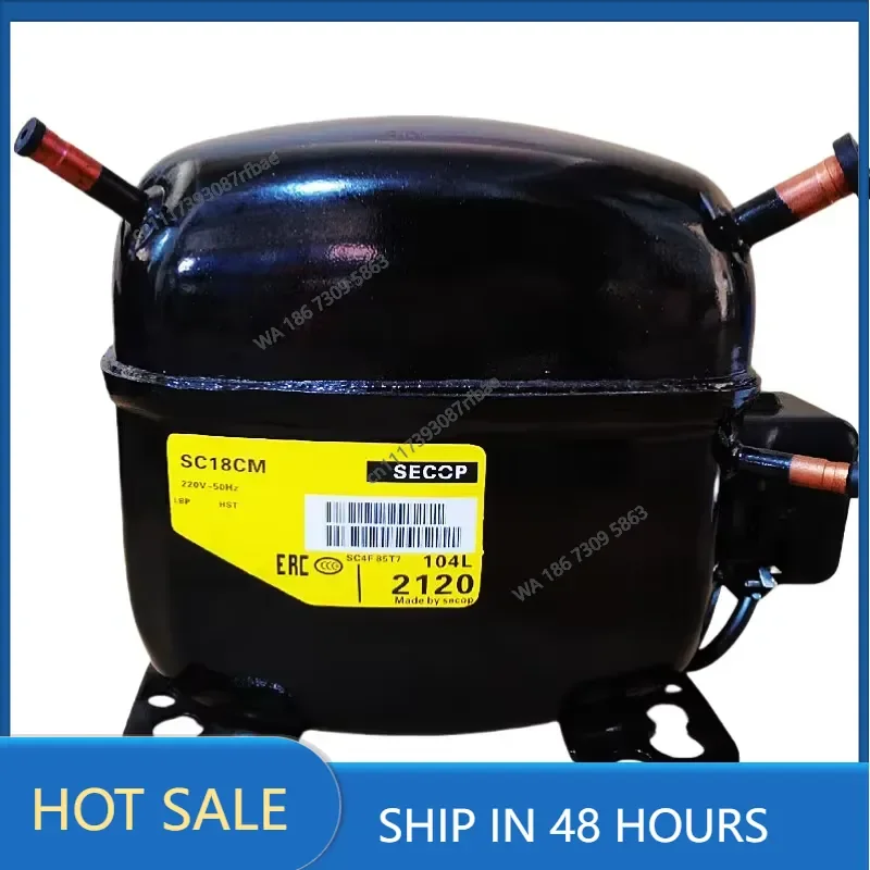 SC18CM Refrigerator Small Compressor R22 Refrigerant Refrigeration Fridge Spare Parts