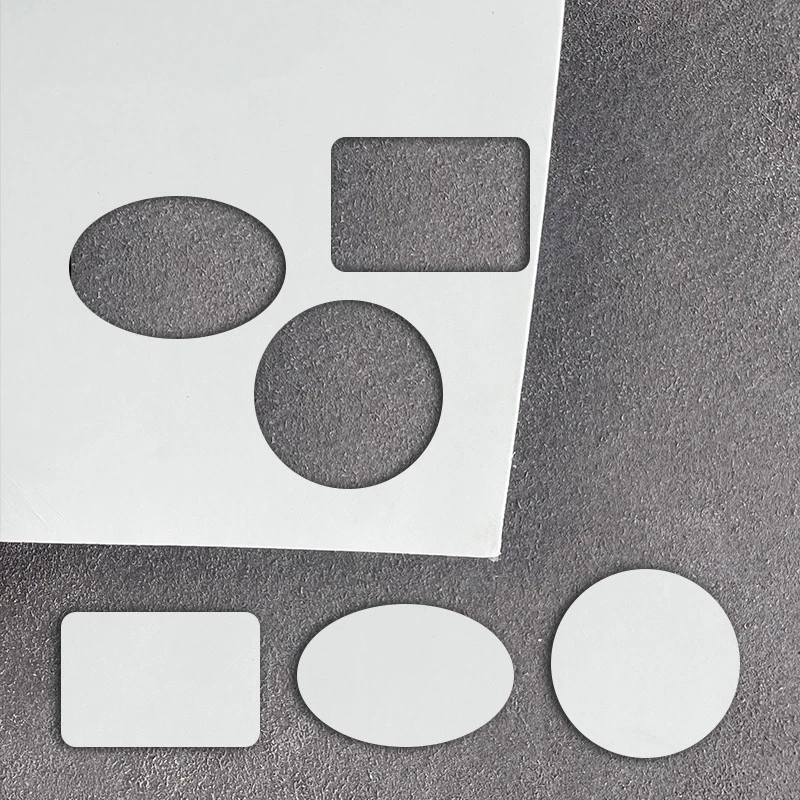 

10PCS/LOT Blank Sublimation PU Leather Material High Quality DIY Printing Transfer Consumables