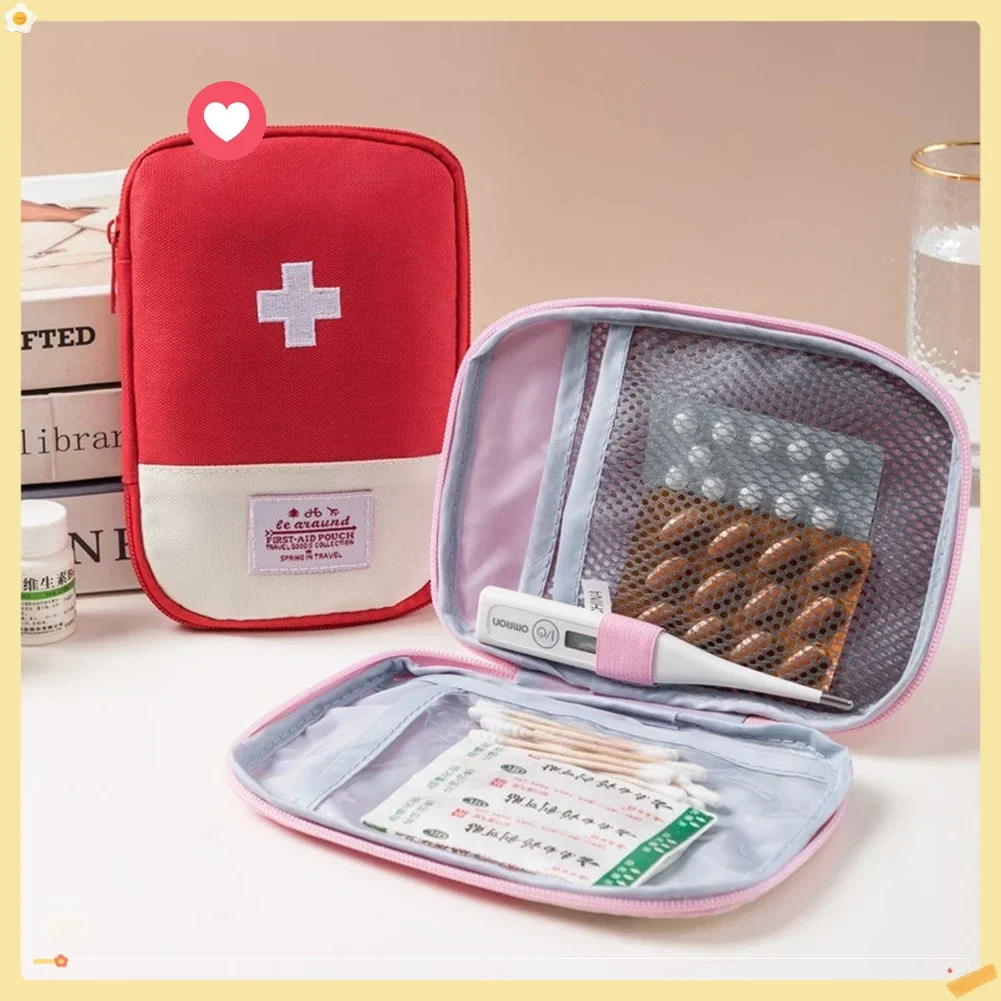 

Дорожная аптечка, сумка для хранения таблеток, предметы первой необходимости на открытом воздухе, сумка для выживания в чрезвычайных ситуациях, мини-аптечка, портативная домашняя сумка для хранения