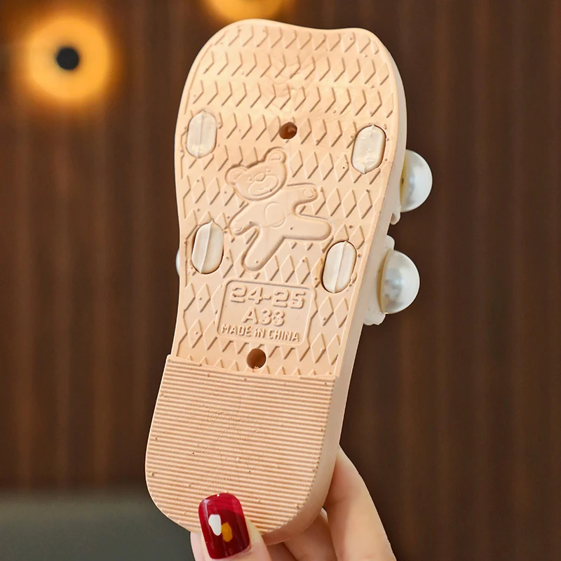 Yellow Cute Girl Slippers Teens Summer Beach Children Shoes 2 to 3 4 5 6 7 8 9 10 11 12 Years Toddler Slipper 12 to 18 24 Months