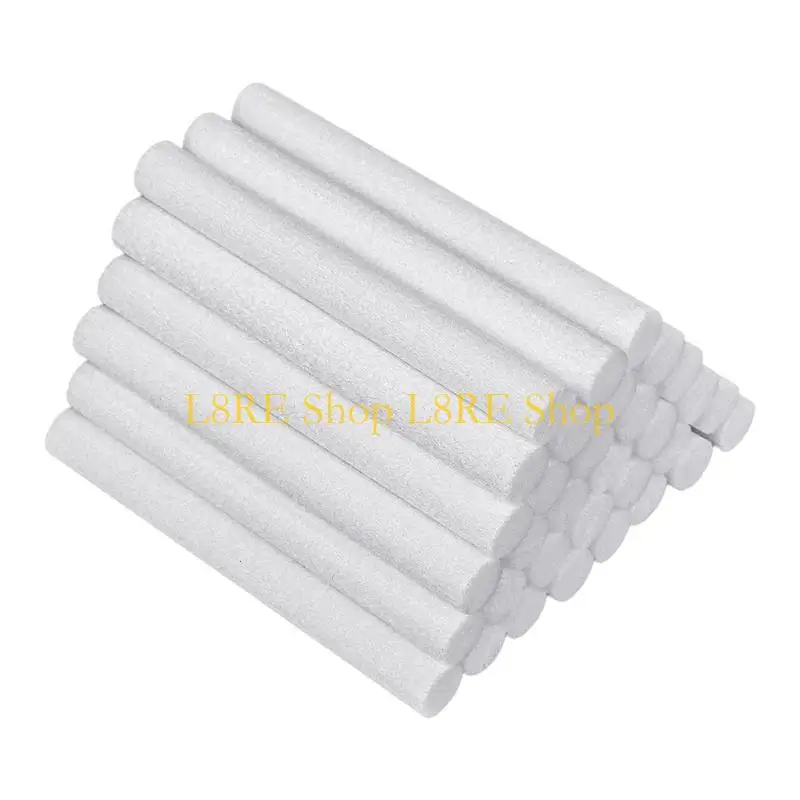L8RE 100 Pack Humidifier Replacement Wicks Sponge Sticks Humidifier Sticks Sponge Texture Perfect for Enhancing Air Humidity