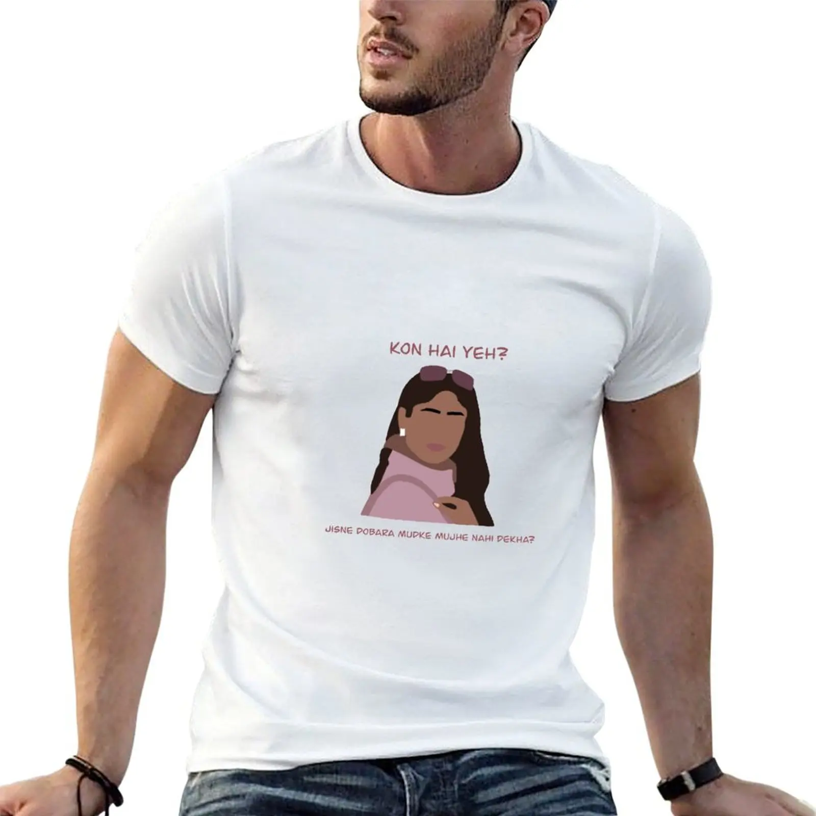 

Bollywood - Kareena Kapoor T-Shirt cotton tshirt 100% t shirts for man pack cotton T-Shirt