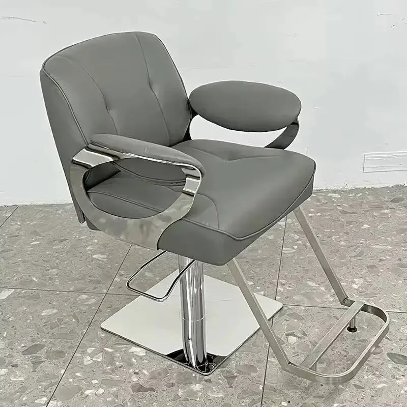

m Beauty Barber Retro Simple Comfy High-end Barber Barbershop Chair Salon Dyeing Chair Hair Luxury Simple Silla Home Furniture m