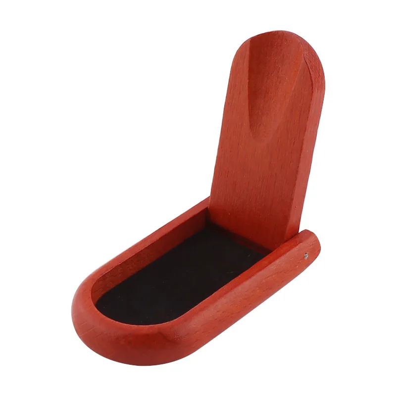 Wooden Tobacco Pipe Holder Foldable Smoking Pipe Stander Rack Universal Flip Single Pipe Bracket Cigarette Accessories view 6