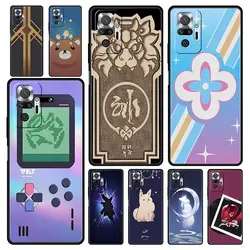 Phone Case For Xiaomi Redmi Note 13 12 5G 9S 9 8 10 11 Pro 9T 13C 12C 10C 9C 9A 7 Soft Cover Honkai Star Rail Game Same Style