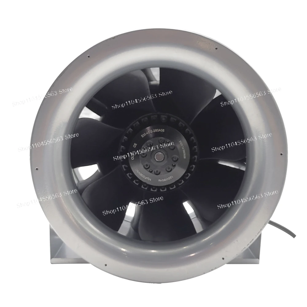 Chin hydroponics 10 inch 12 inch hybrid inline fan - indoor greenhouse ventilation speed regulation