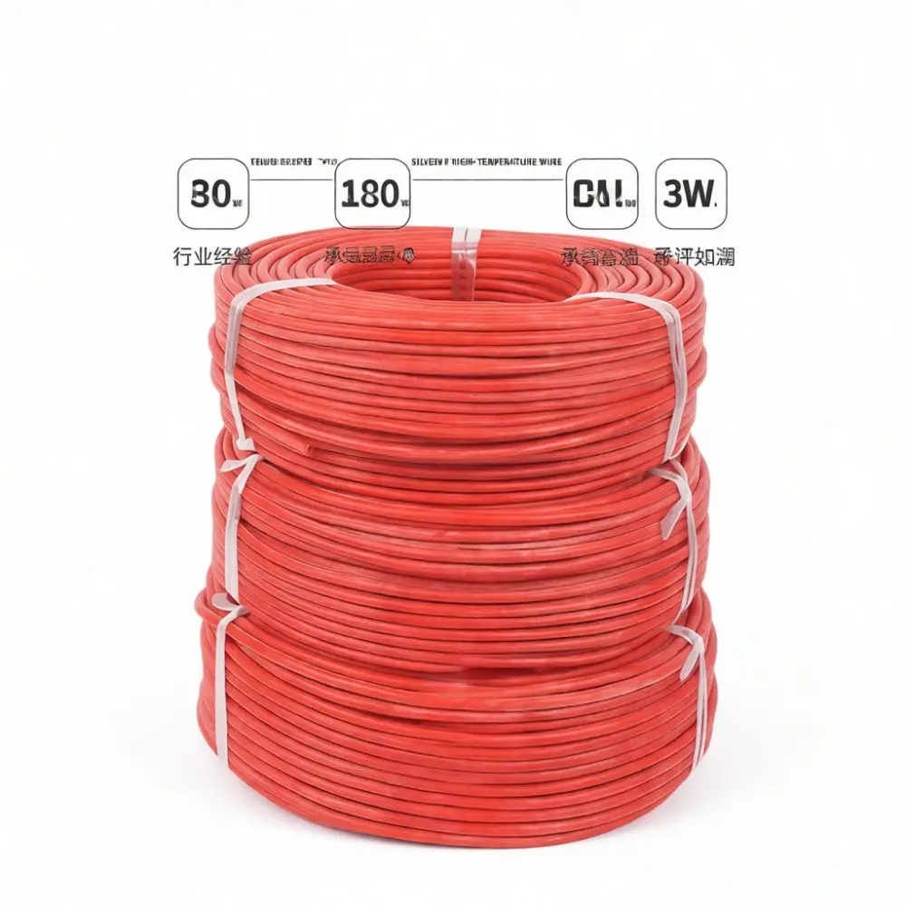 For Fuan Kairui Silicone Rubber Wire Heat Resistant Flexible Power Cable Multi Core Electrical Industrial Supply