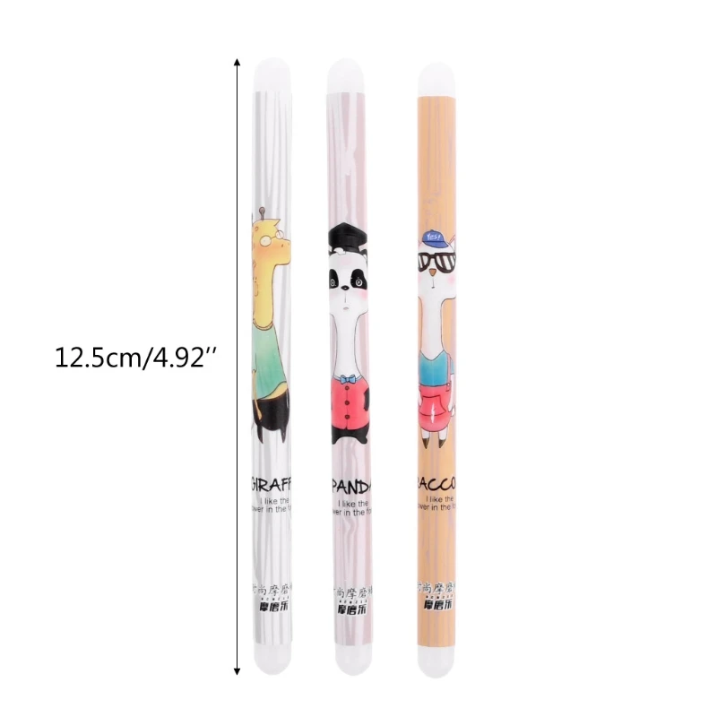 for Creative Cartoon Animal Silicon Double for Head Friction Eraser For Erasable
