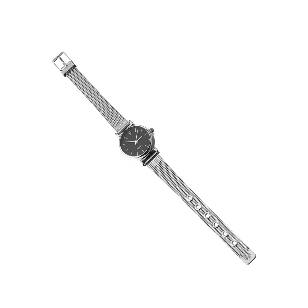 

Винтажные кварцевые часы из нержавеющей стали для девочек, наручные часы с ремешком из сплава, прочный элегантный подарок на Рождество и день рождения