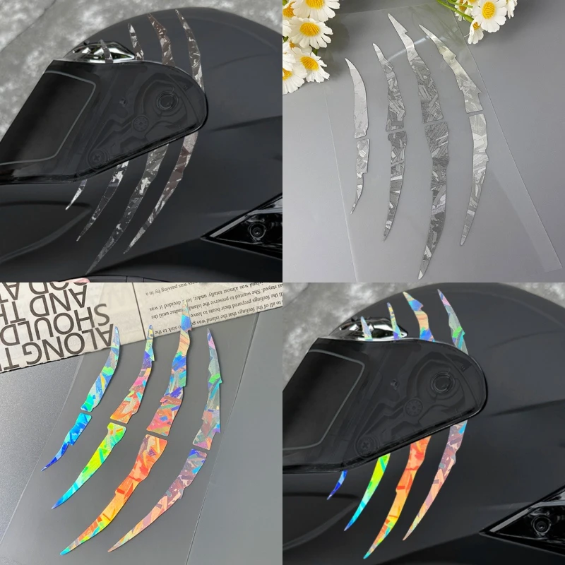 

Monster Claw Scratch мотоциклетный шлем наклейка водостойкая для скутера топливный бак гоночный шлем скейтборд универсальные виниловые наклейки