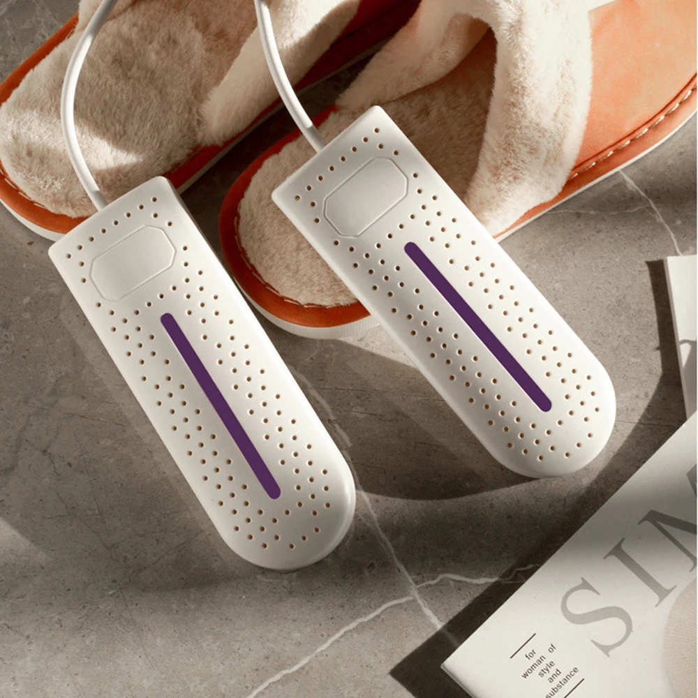 

GON22 Портативная электрическая сушилка для обуви ABS Бытовая УФ-лампа Дезодоратор с USB-питанием Жаровня для обуви