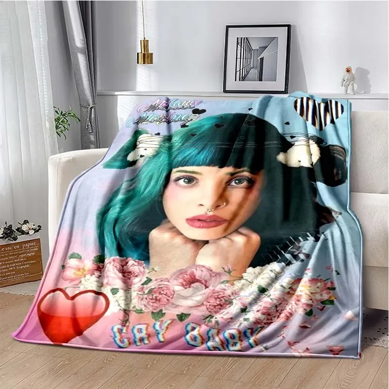 Melanie Martinez PORTALS Throw Blanket, K-12,CRY BABY,Lightweight Warm Sofa Bed Office Car Knee Pads Blankets,Decke