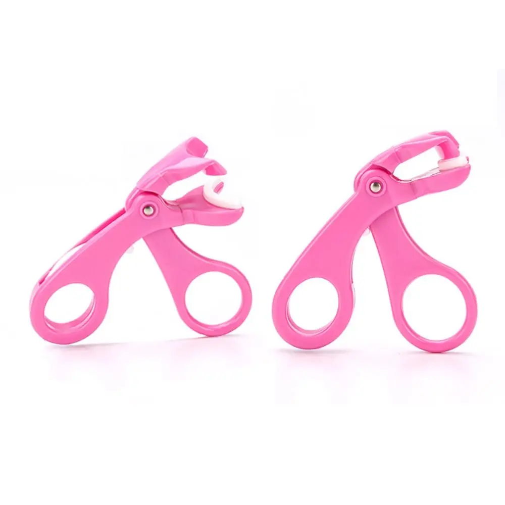 Eyelashes Tweezers No Pulling Eyelash Curling Clip Partial Eyelash Curler Lash Curling Applicator Eyelash Lift Clip