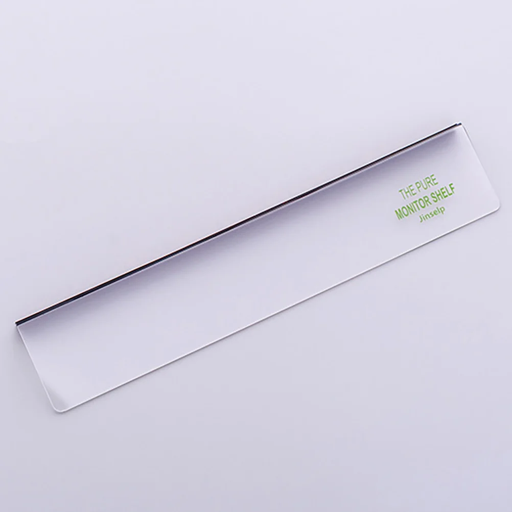 

1 set Monitor Memo Boards Computer Screen Side Panel Transparent Sticky Acrylic Message Board Office Storage Desktop ganizer