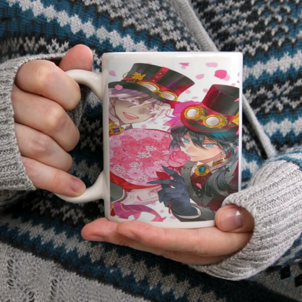 The Case Study of Vanitas Anime Movie Ceramic Mug Cute Coffee Tea Milk Stave Mugs And Cups with Handle Novelty Gifts