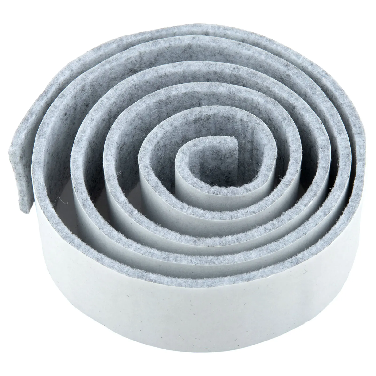 Newest Quiet Felt Strip Felt Strip Heavy Duty 4cm Black Gray Hardware Pad Roll For Hard Surfaces Felt Furniture