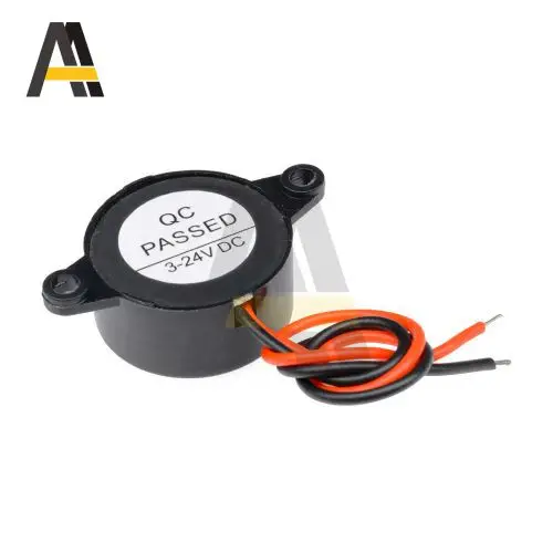 SFM-20B DC3-24V دائم 3-24 فولت بيزو صفارة إلكترونية إنذار 90DB الصافرة المستمرة لشاحنة سيارة اردوينو #6