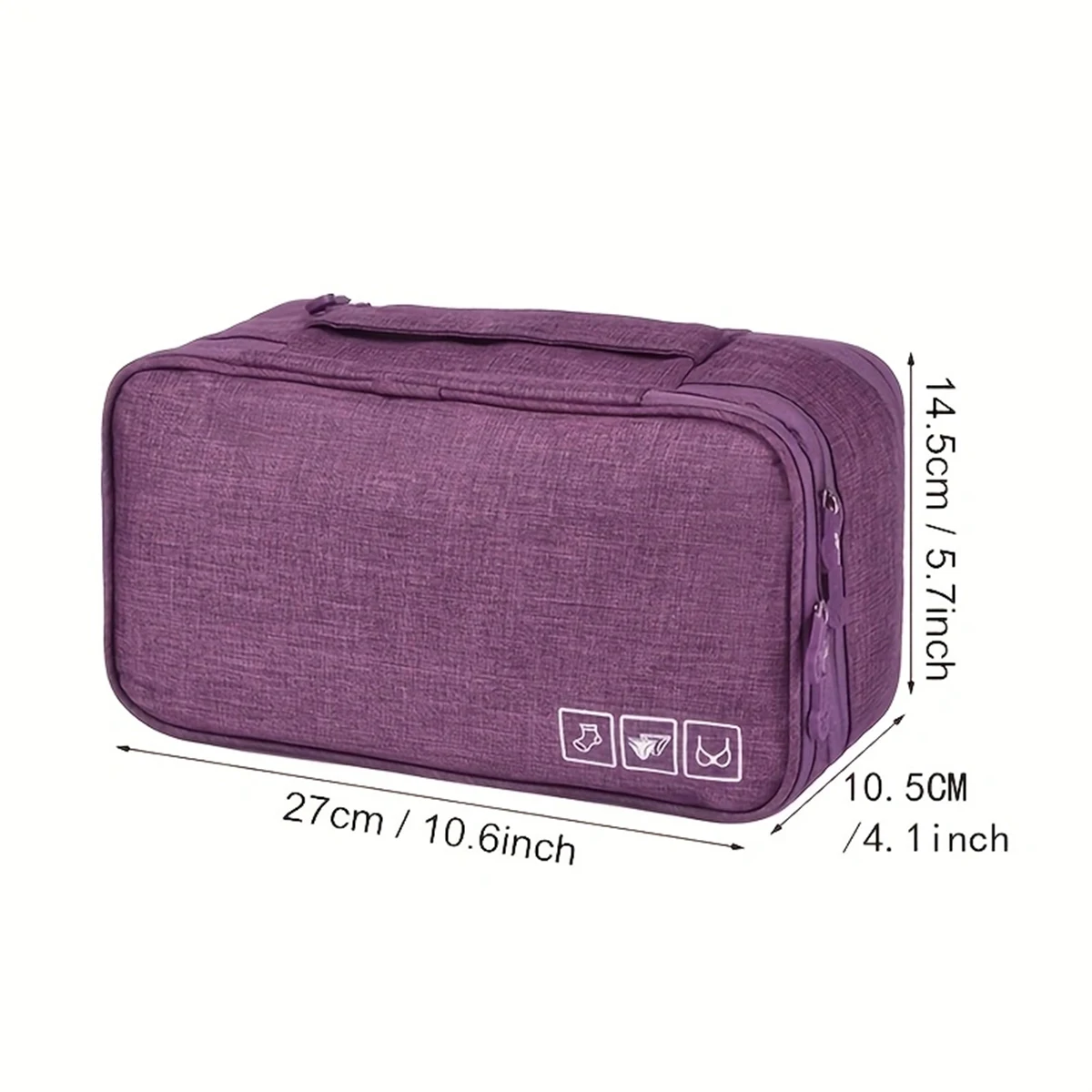 Travel Underwear, Bra Storage Bag Portable Wet And Dry Separation Underwear Storage Pouch Travel Multifunctional Storage Bag