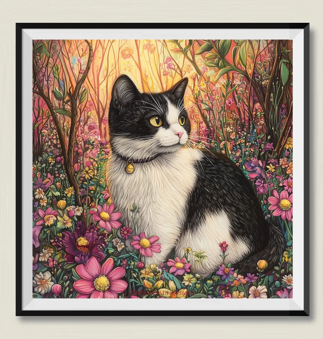 

Snowshoe Cat-Рукоделие для вышивки DIY DMC Высокое качество-Наборы для вышивки счетным крестом 14 карат Картина маслом