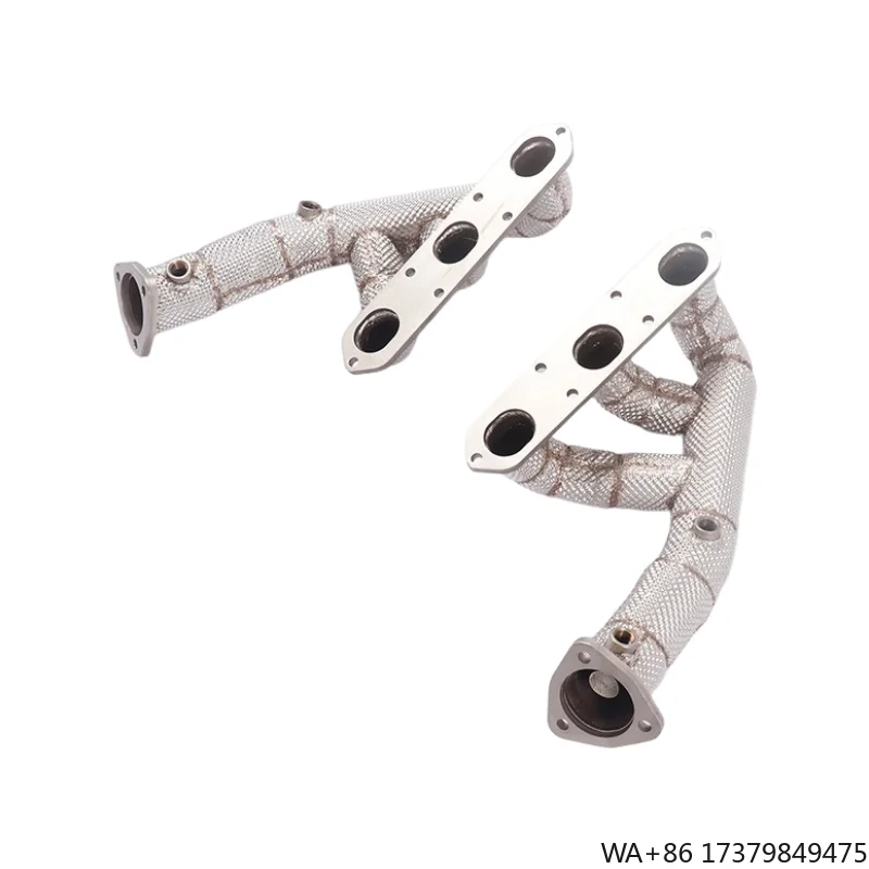 

981 Exhaust System Header for Porsche Boxster Cayman Exhaust 981 987 2.7/2.9/3.4 2005-2019 Exhaust Manifold