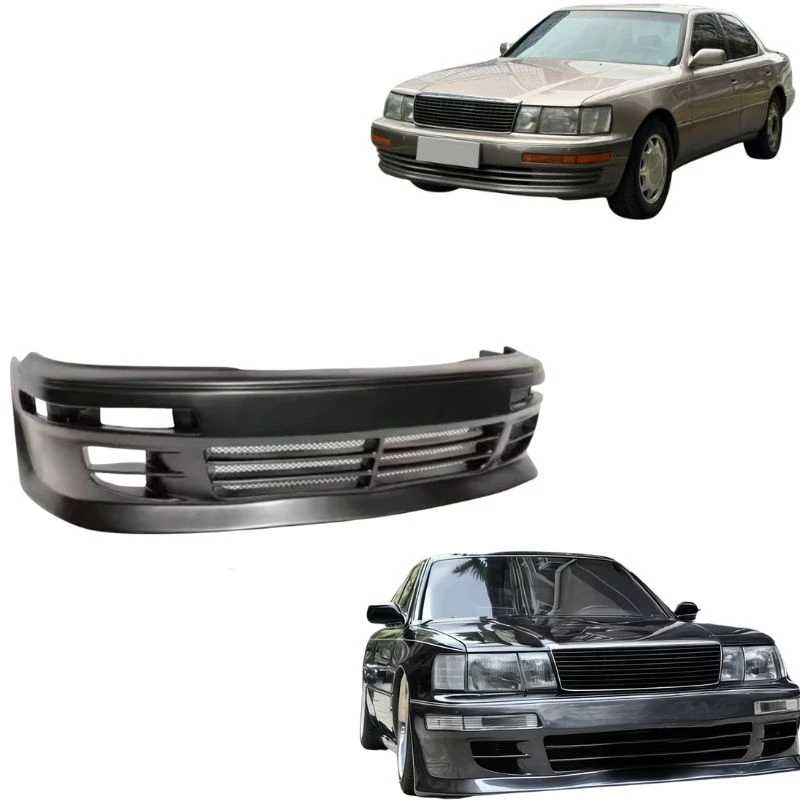 High-Quality Fiberglass FRP Front Bumper Body Kit Exterior Accessories Fit for LS400 UCF10 1990-1994