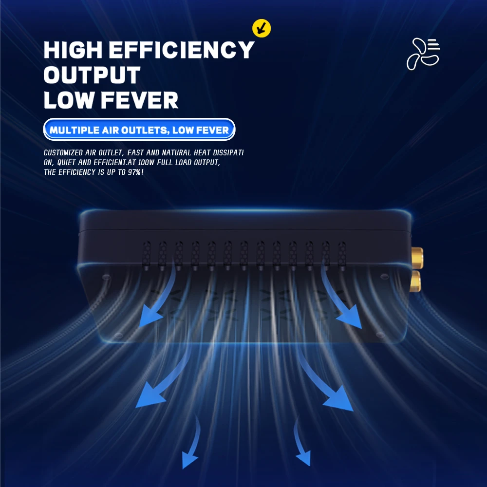 DPS100 portátil 30V 5A DC fuente de alimentación ajustable 100W fuente de alimentación de laboratorio voltaje corriente regulada entrada salida proteger