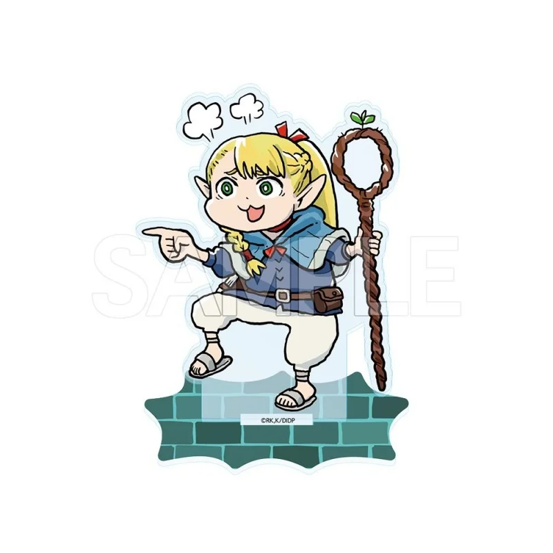 Delicious in Dungeon Meshi Yoshi Spot Laios Touden Marcille Donato Q-Style Acrylic Stand Model Plate Keychains Desk Decorations