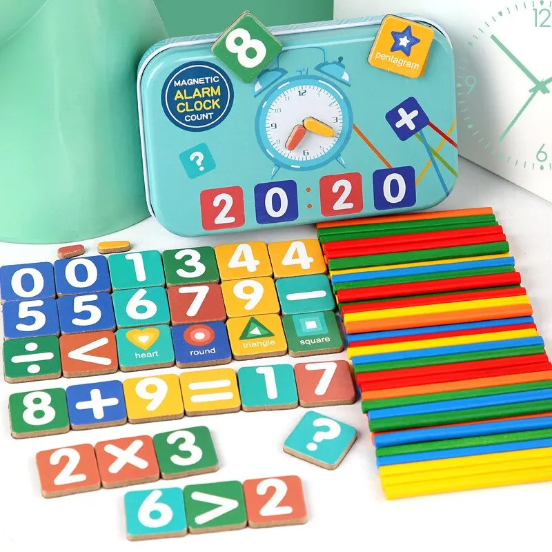 Kids Teaching Aids Plus Subtraction Toy Early Teaching Number Learning Digital Arithmetic Stick