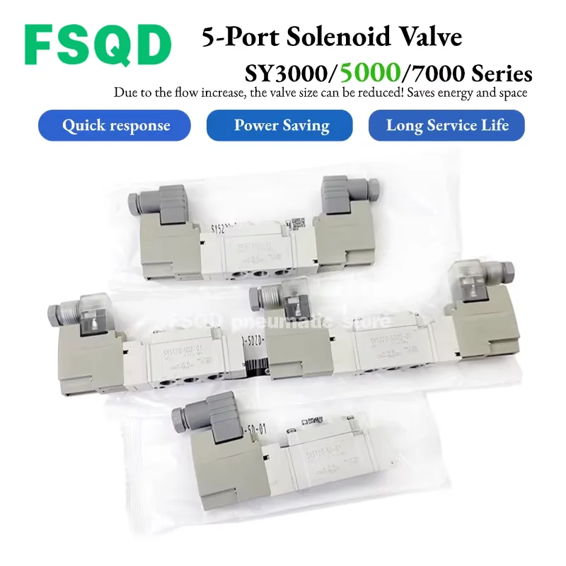 

SY5120 SY5220 SY5140 SY5320 SY5240 SY5340-5G 5GE 5D 5DZ 5HD 5DD 5LOU 5LZ 5LNZ-01 C4 C4 01F C6-Q Электромагнитный клапан SY5000