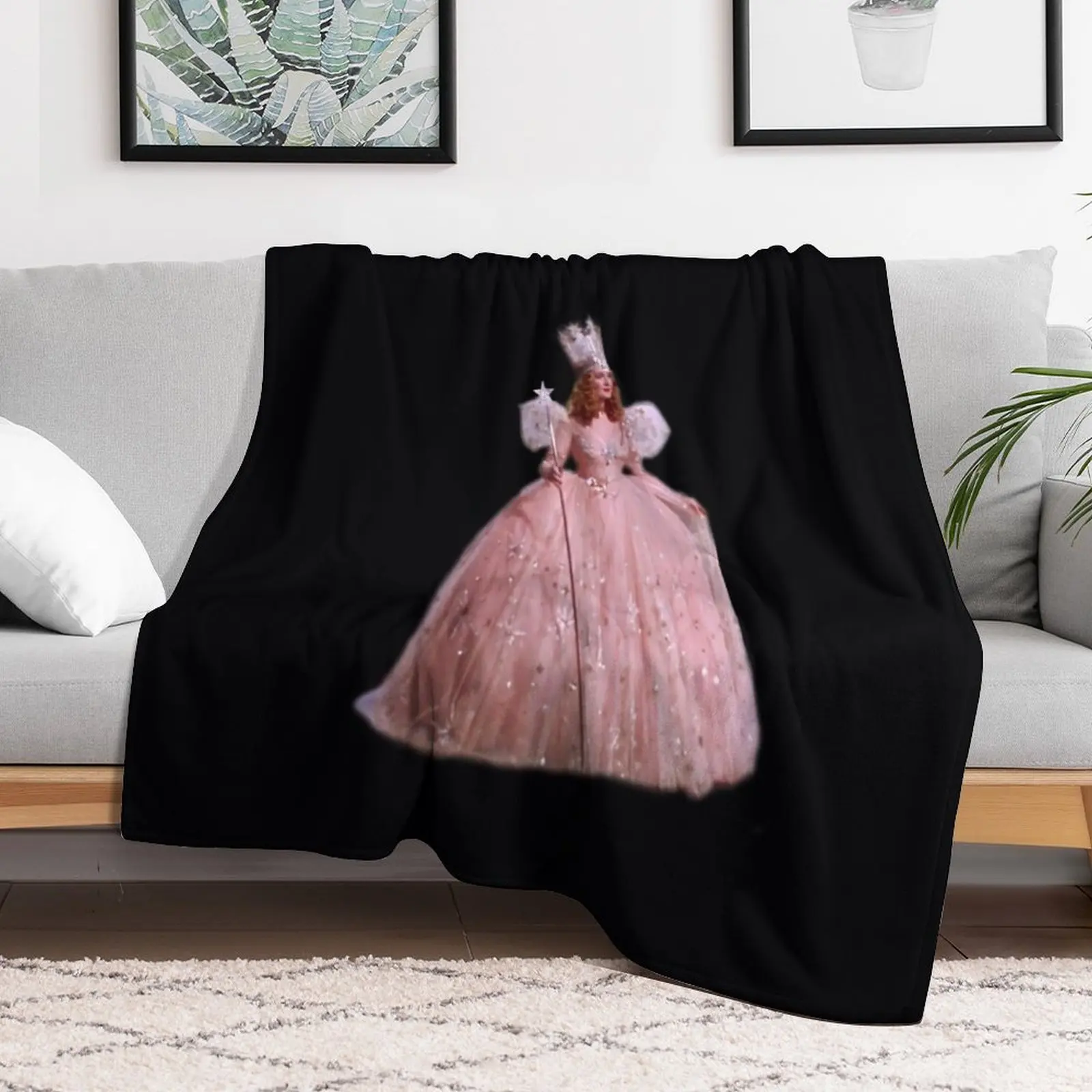 Glinda - The Wizard of Oz \t \t Throw Blanket anime Fashion Sofas Warm Shaggy Blankets