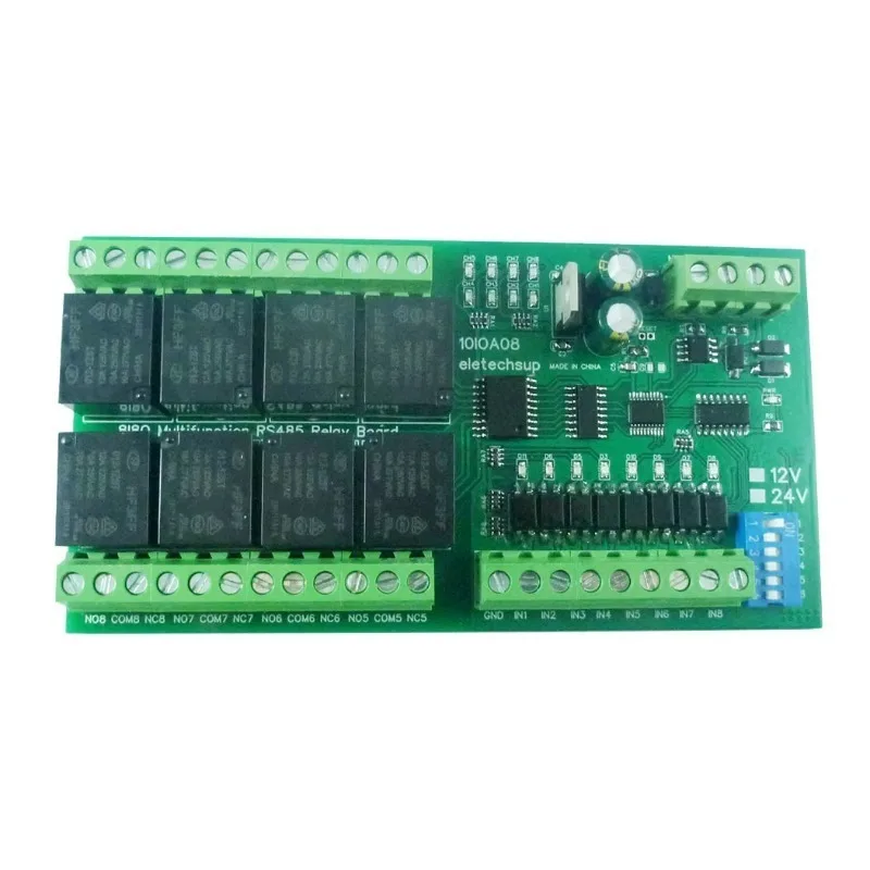 Relay module model 10IOA08 Power module delay support function code